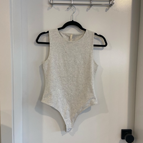 TWO Babaton Muscle Bodysuits, PINK & GREY - Picture 3 of 8